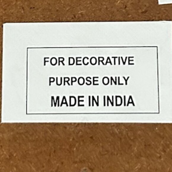 NWT Vintage Large Wooden Hand Carved Ornate Indian Keepsake Box - Picture 7 of 7